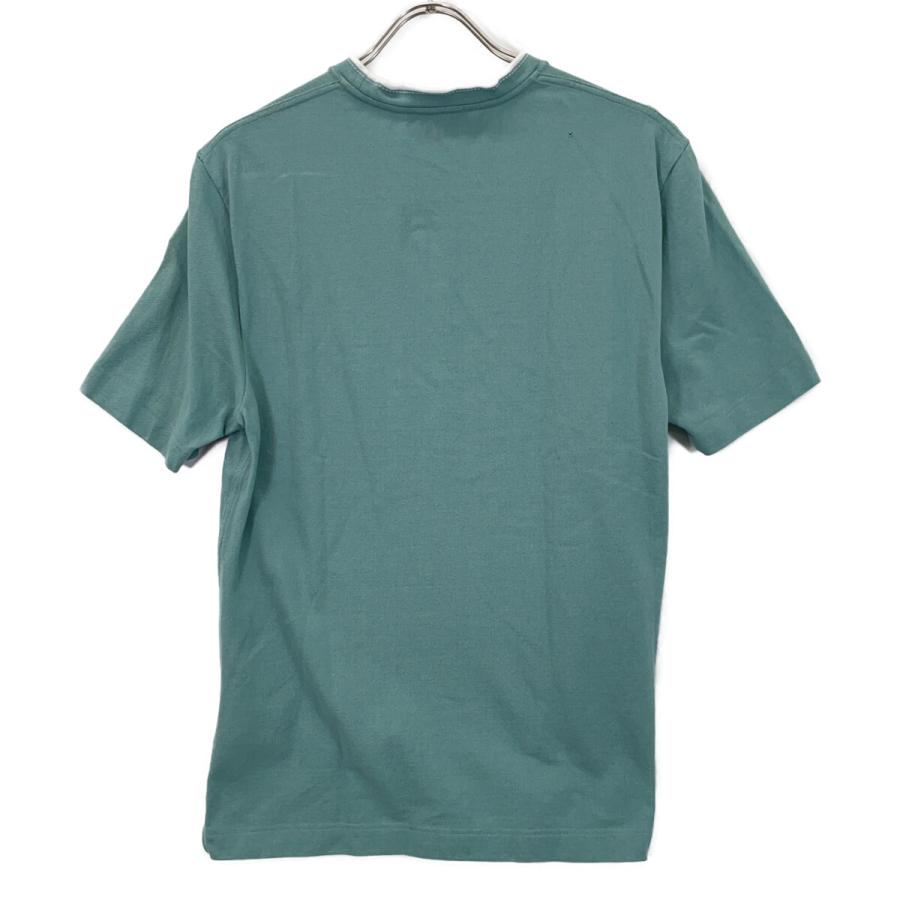 HERMES（エルメス） ライトブルー H刺繍 半袖Tシャツ ライトグリーン