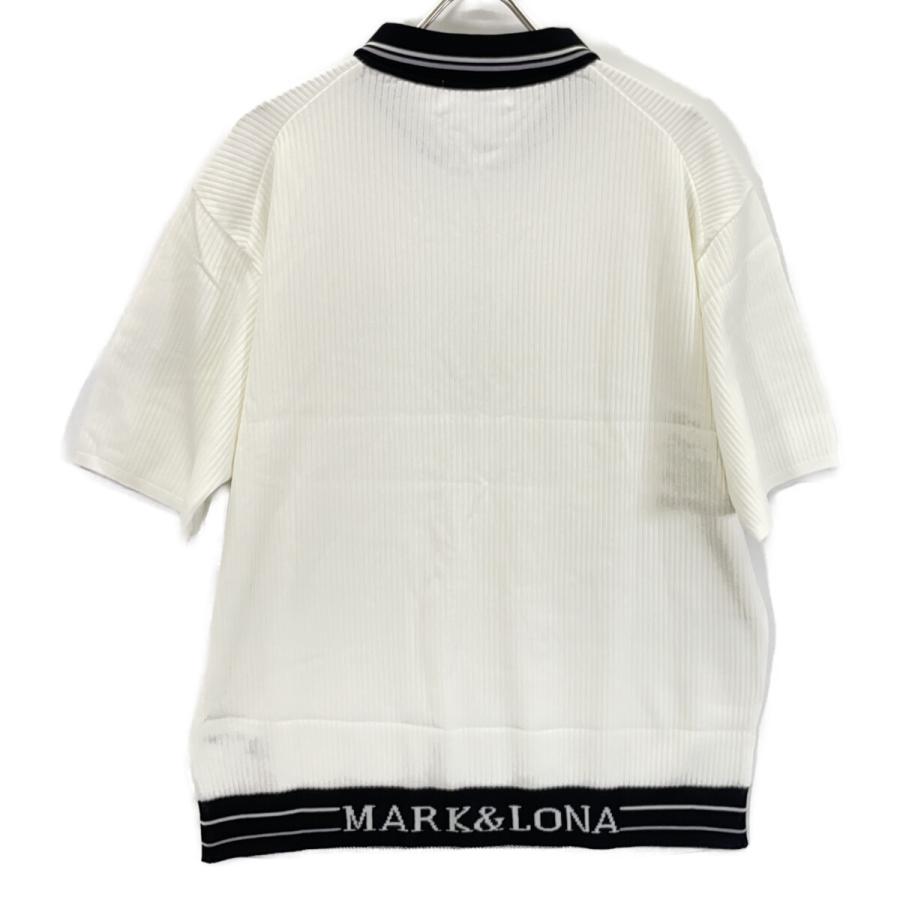MARK&LONA（マークアンドロナ） 24年 MLM-4A-AP03 ホワイト Synth Knit