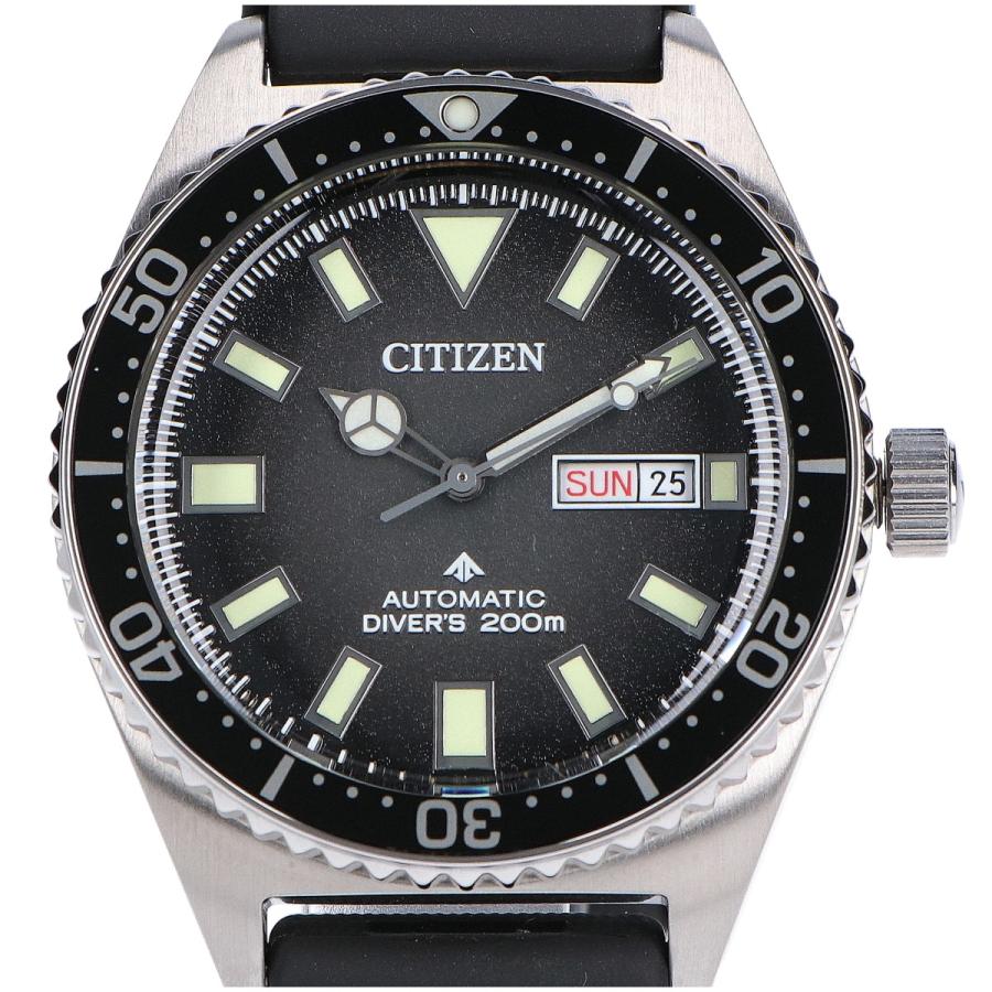 CITIZEN（シチズン） 新品同様/ NY0120-01E プロマスター 黒文字盤