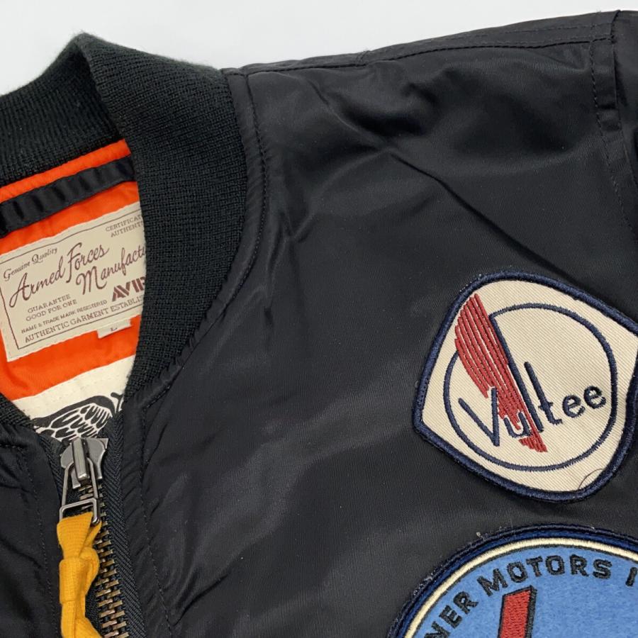 AVIREX（アヴィレックス） 6132056 ブラック PATCHED MA-1 A.C.C.