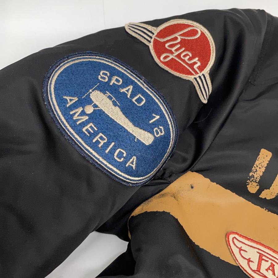 AVIREX（アヴィレックス） 6132056 ブラック PATCHED MA-1 A.C.C.