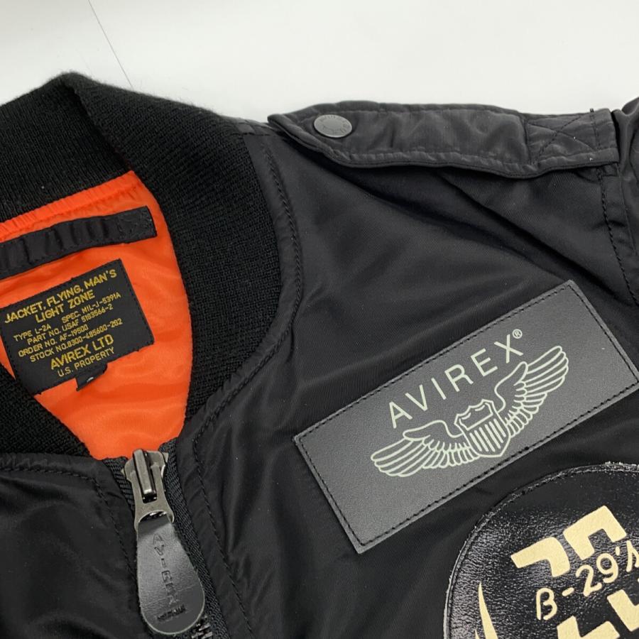 AVIREX（アヴィレックス） 6152132 ブラック L-2B フライトジャケット