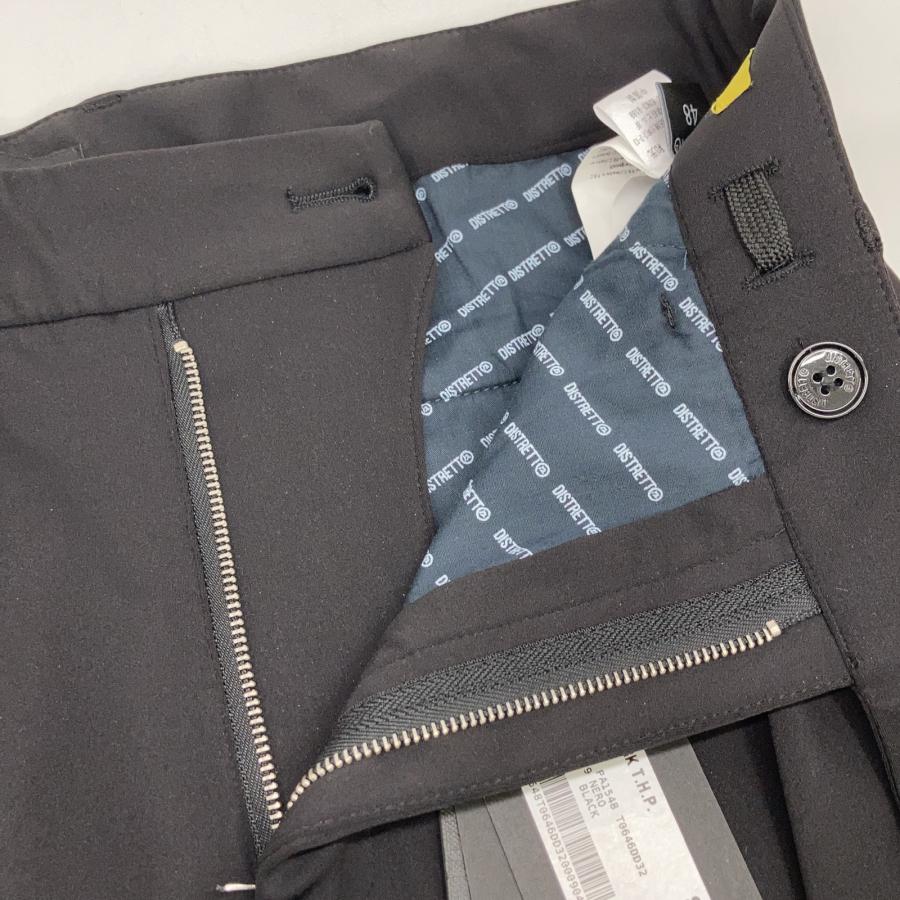DISTRETTO12 FPU GA1559 ブラック ライクラストレッチジャケットパンツ セットアップ 48 メンズ_7