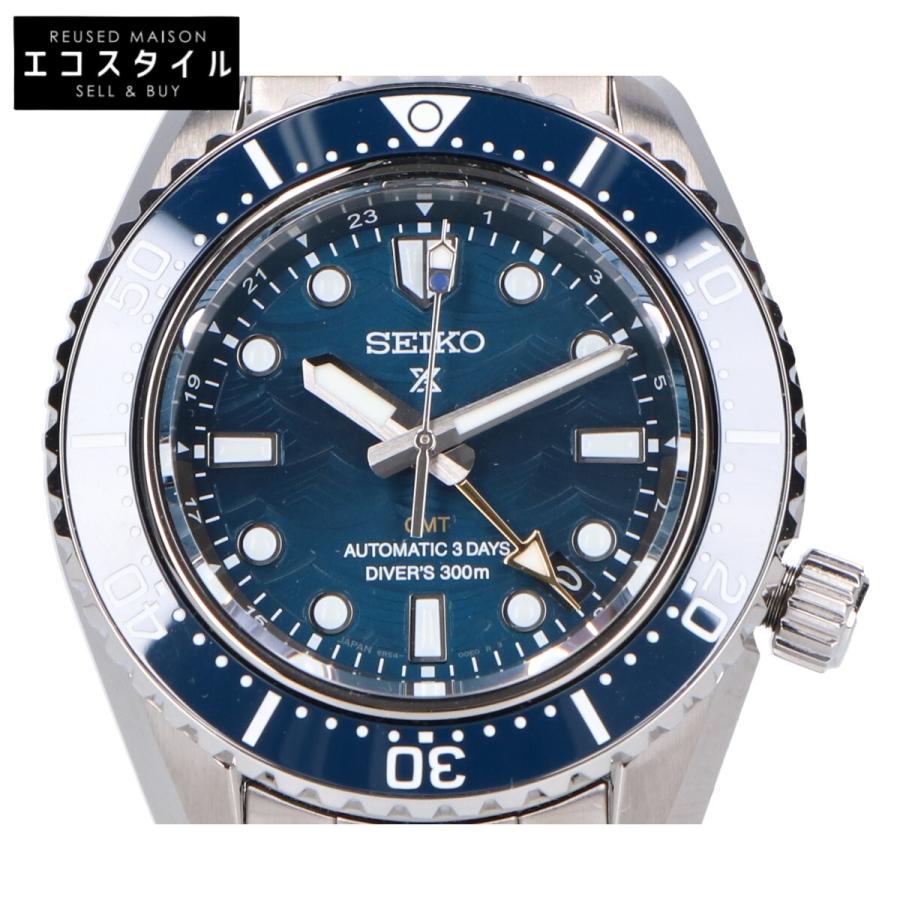 SEIKO（セイコー） 美品 PROSPEX SBEJ027 Diver Scuba GMT ダイバーズ