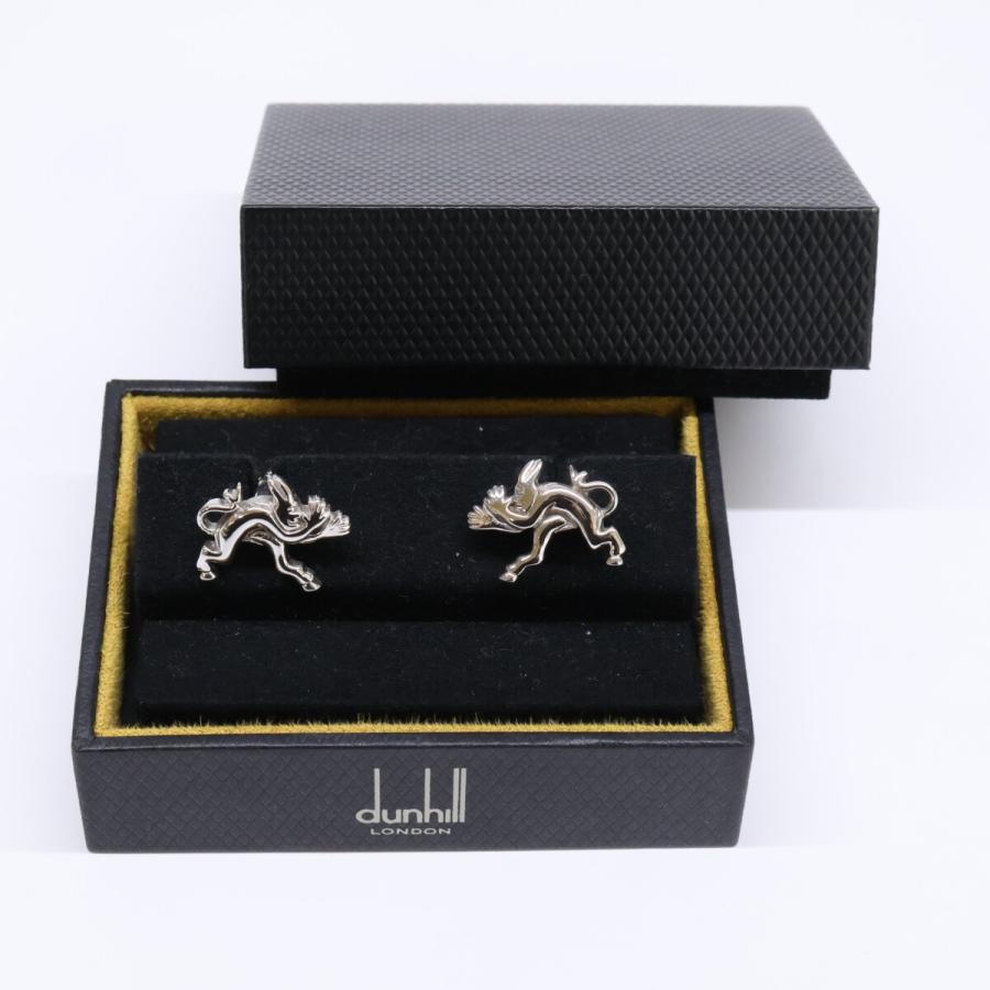dunhill（ダンヒル） 美品 Ag925 デビルモチーフ カフス メンズ