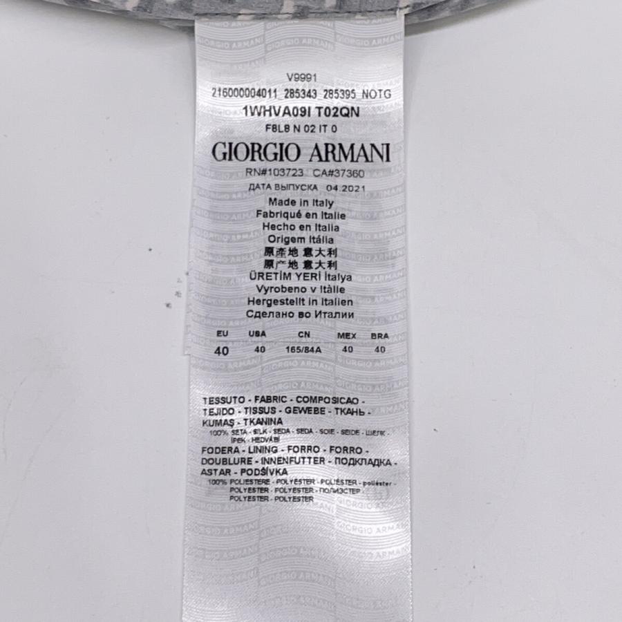 レディース ☆GIORGIO ARMANI 2WAY 総柄 ワンピース 38 シルク100%
