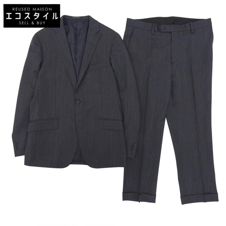 グリーンレーベル　セットアップ　美品 green label relaxing（グリーンレーベルリラクシング） ウール100