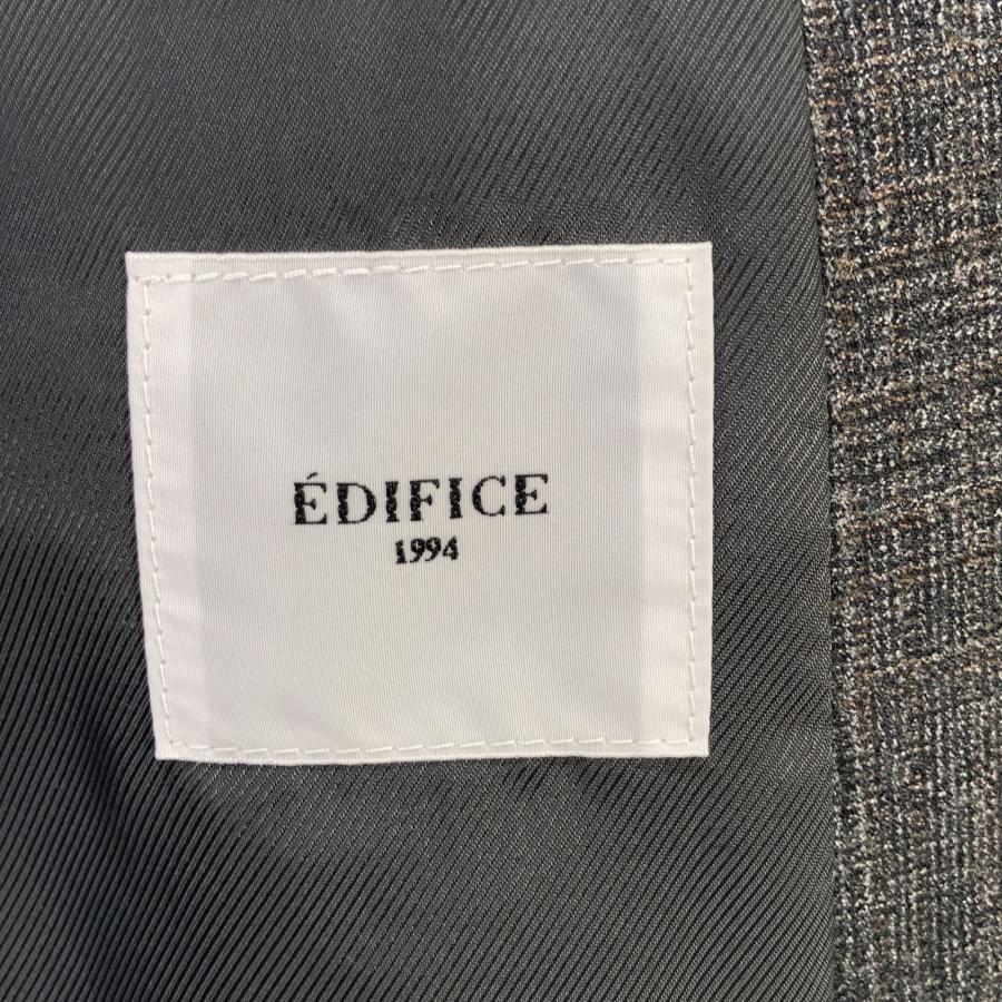 EDIFICE（エディフィス） 24年製 GY70 グレー チェック スーツ