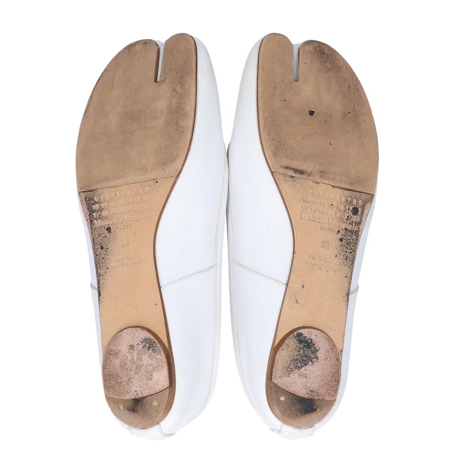 Maison Margiela メゾンマルジェラ 22 S58WZ0042 レザー 足袋バレエ
