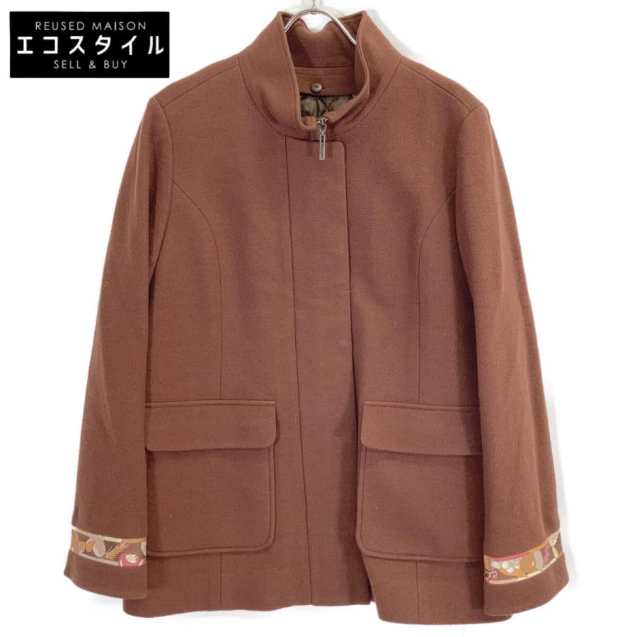 レディース 【未使用】LEONARD レオナール ジャケット ノーカラー