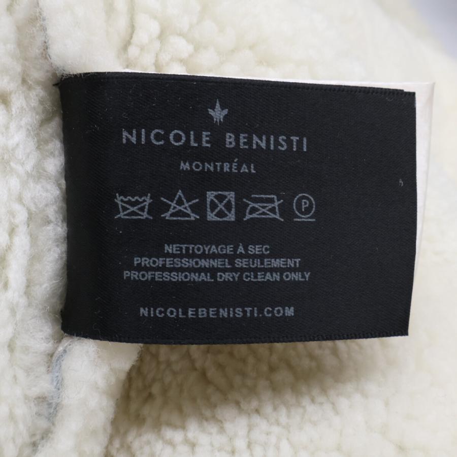 Nicole Benisti ニコールベニシッティ ガルニエ ムートンパファージャケット シアリング Nicole Benisti ニコールベニシッティ ガルニエ ムートンパファー