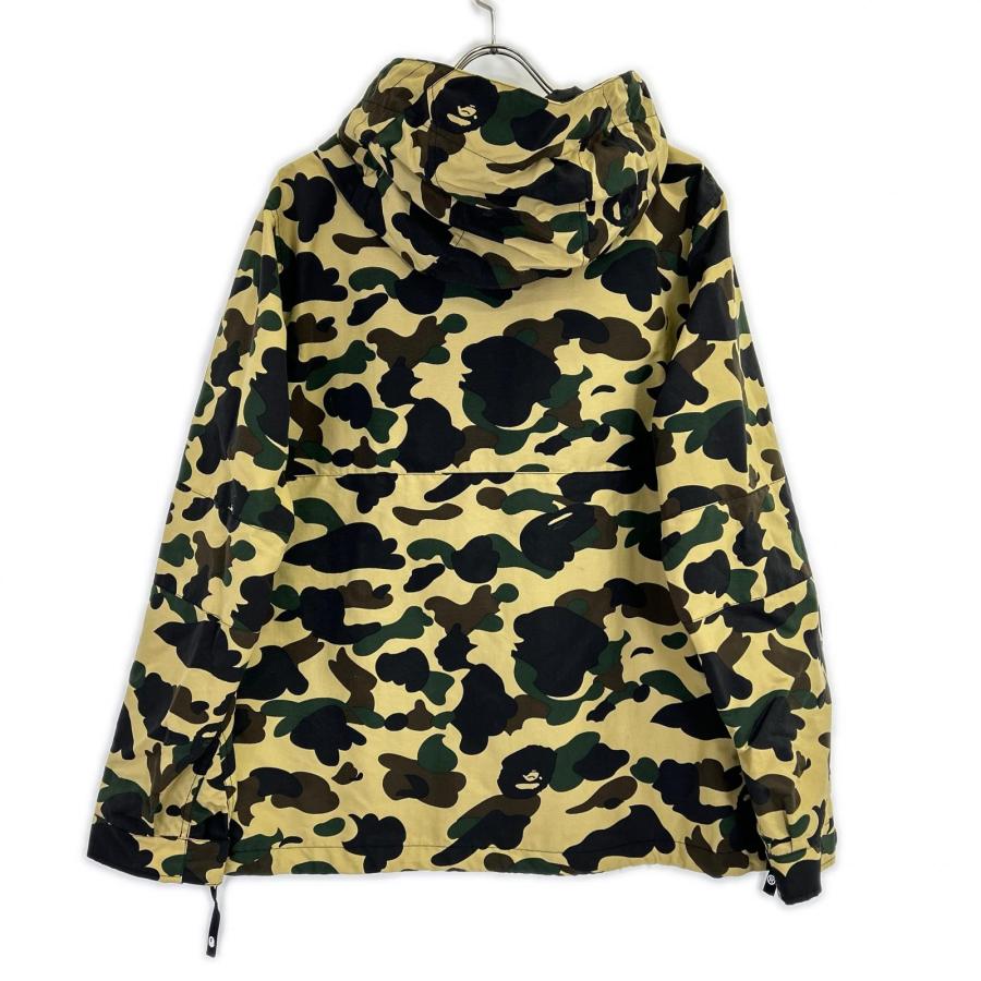 A BATHING APE エイプ 迷彩 アノラックパーカー カモフラージュ A BATHING APE（アベイシングエイプ） 迷彩 カモフラ柄 アノラック