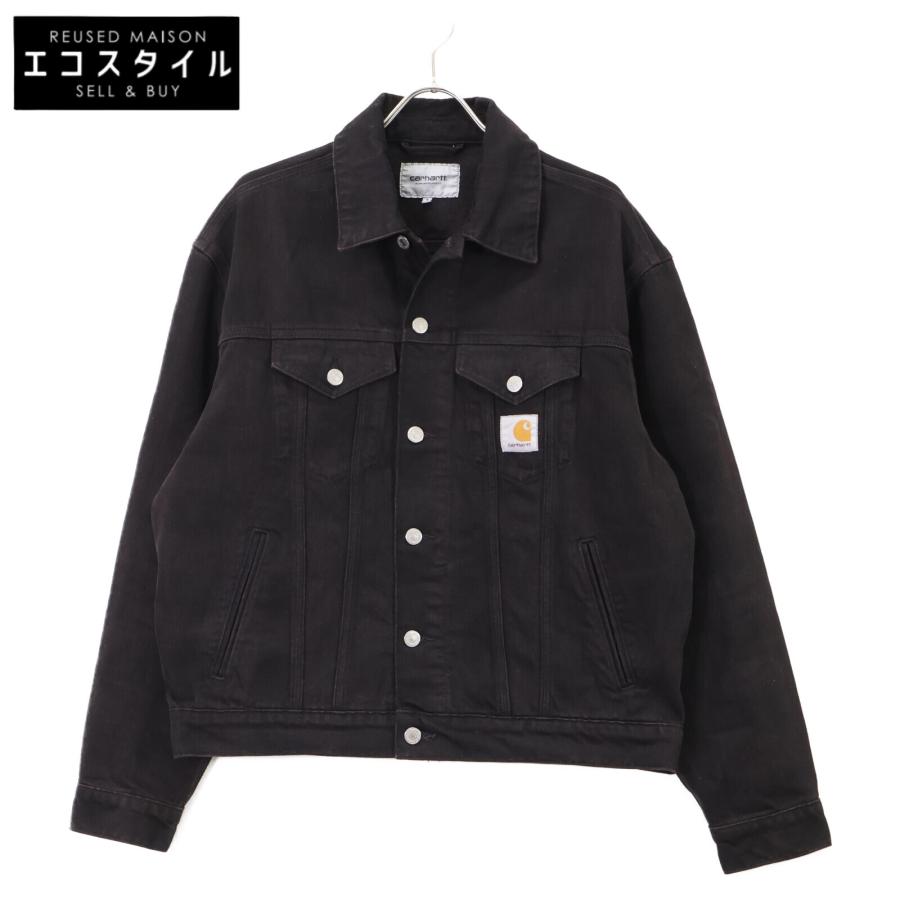 超超スペシャル 80s カーハート トラッカージャケット 46 ブラック 黒 Carhartt（カーハート） EVERSON TRUCKER JACKET エバーソン