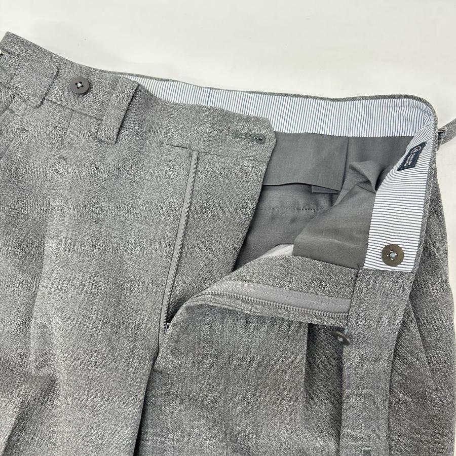 IGARASHI TROUSERS イガラシ トラウザーズ グレー 2タック サイド