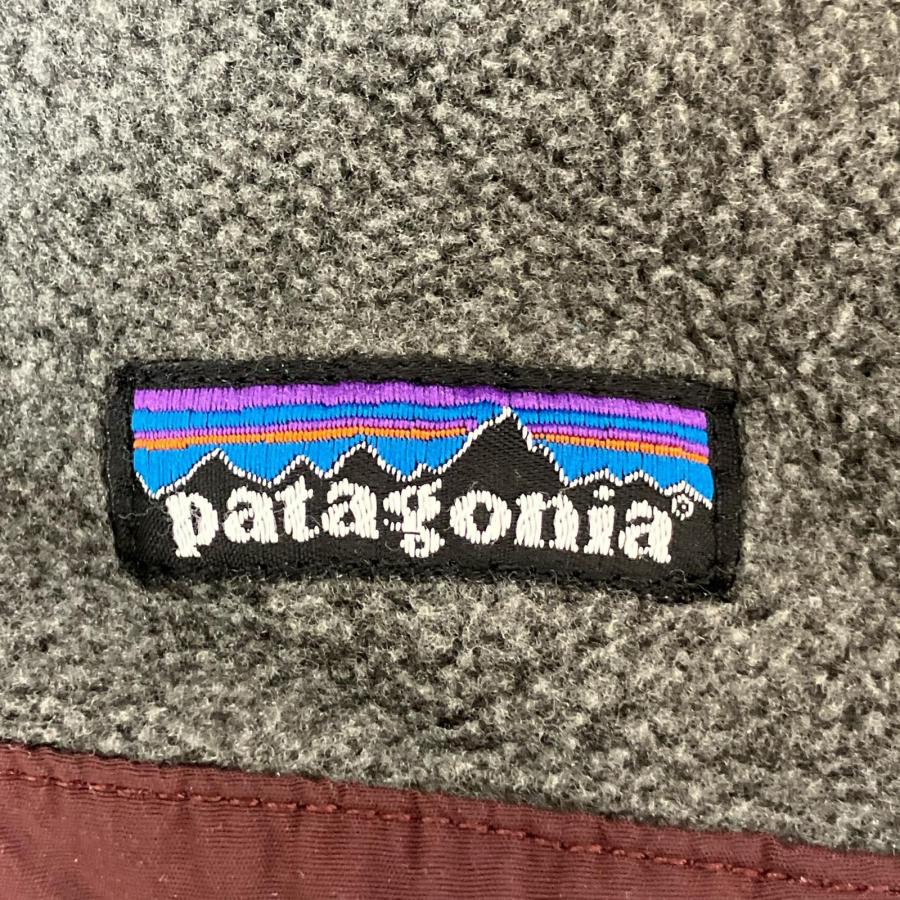 patagonia（パタゴニア） グレー×ボルドー SYNCHILLA フリース