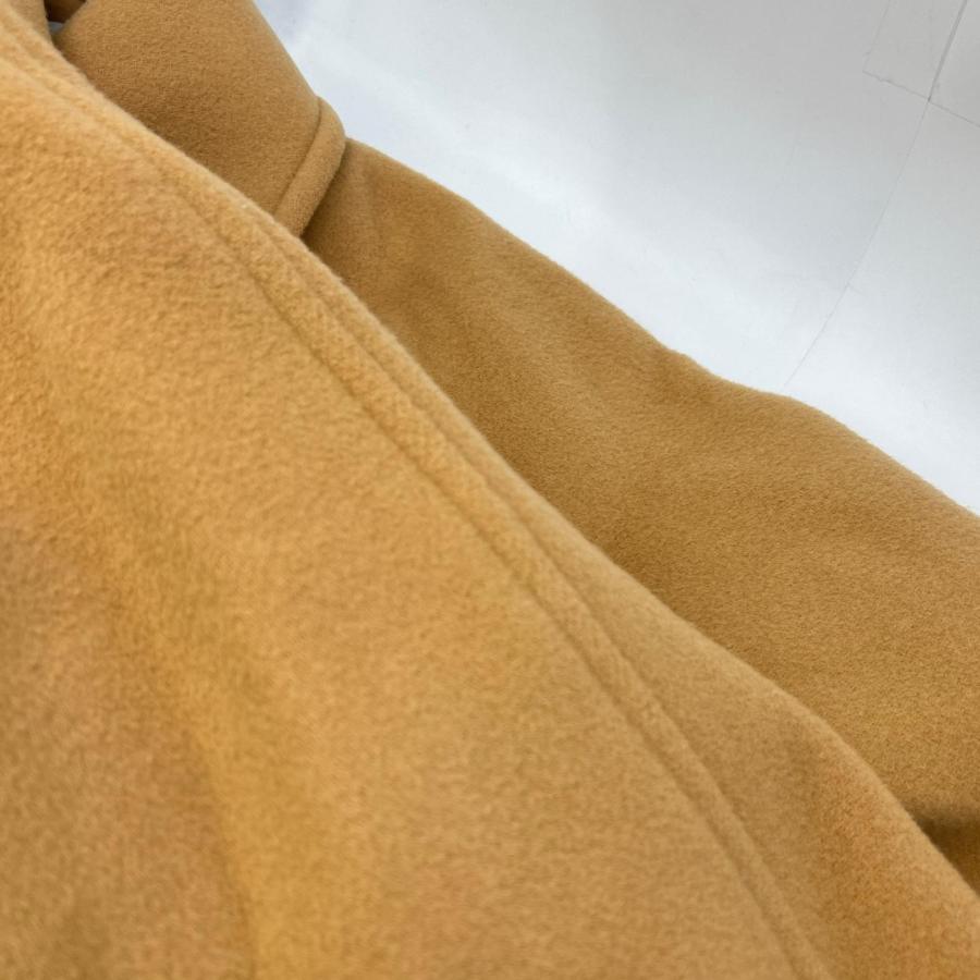 PATOU パトゥ 24A-C0023-0183 キャメル ウール ゴールドボタン クロップド ショートコート キャメル 34 コート ウール レディース 中古の画像