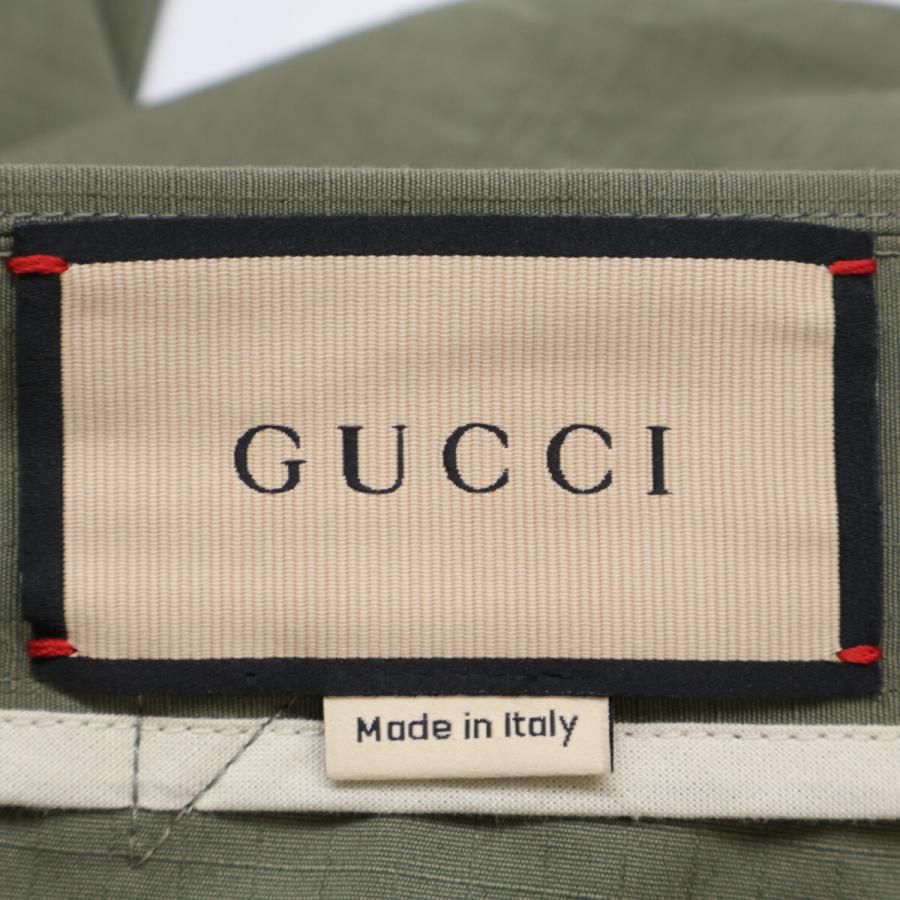GUCCI（グッチ） 751436 カーキ GGスプリーム カーゴパンツ カーキ 50