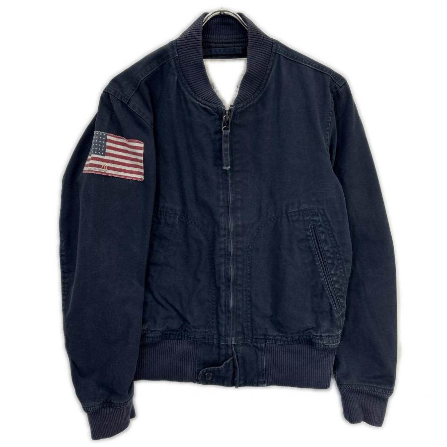 ラルフローレンデニムジャケット美品 RalphLauren Denim&Supply ラルフローレンデニム＆サプライ ネイビー