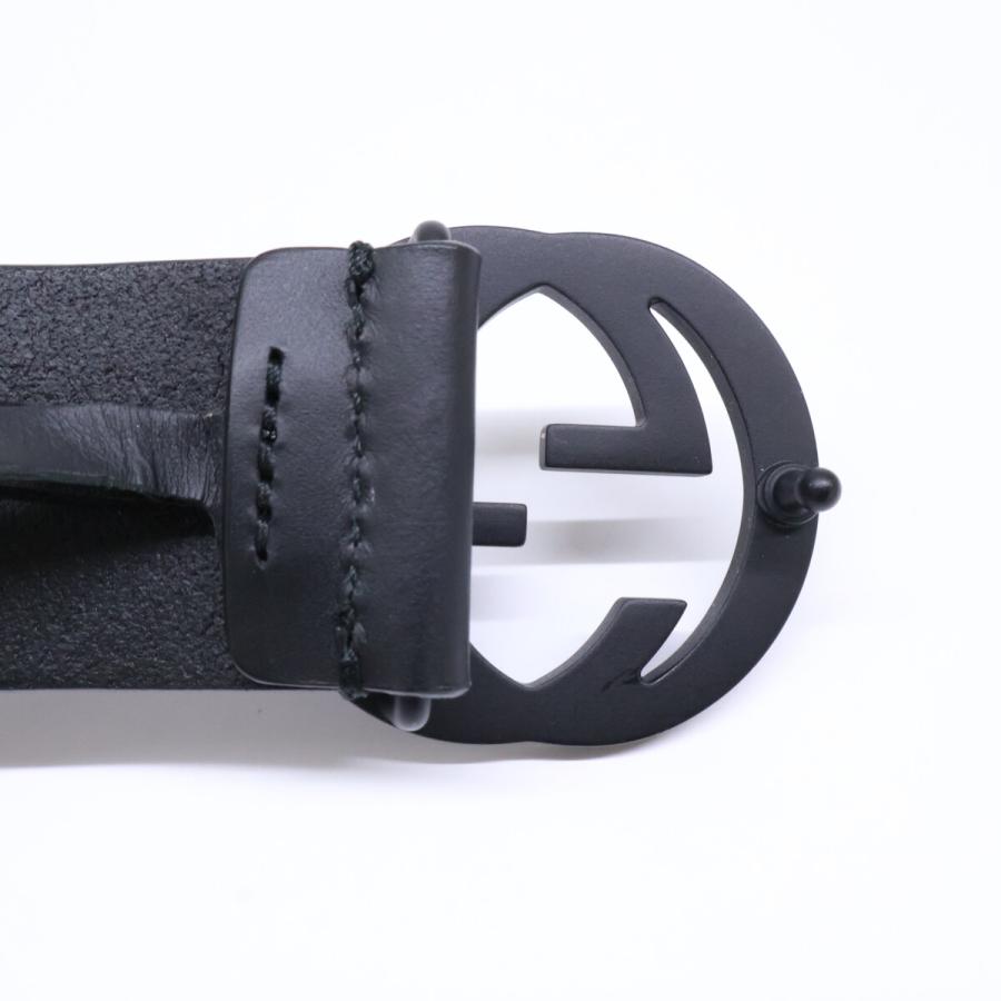 GUCCI（グッチ） 美品 368186 インターロッキングGバックル レザー