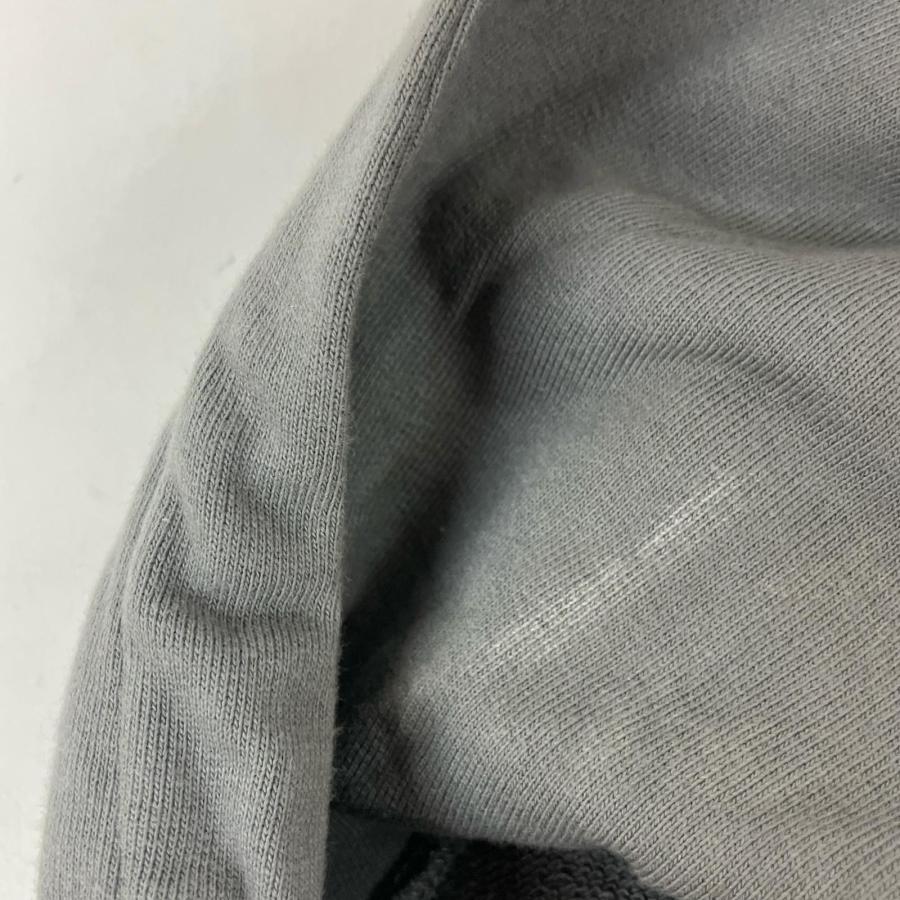PRADA プラダ UJL20A グレー トライアングルロゴ プルオーバー フーディ　23AW カーキ トップス コットン メンズ 中古_11