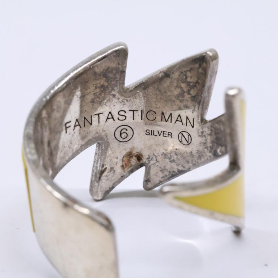 FANTASTICMAN ファンタステックマン リング 指輪 シルバー 7号 FANTASTIC MAN（ファンタスティックマン） ロゴ スクエア スタンプ