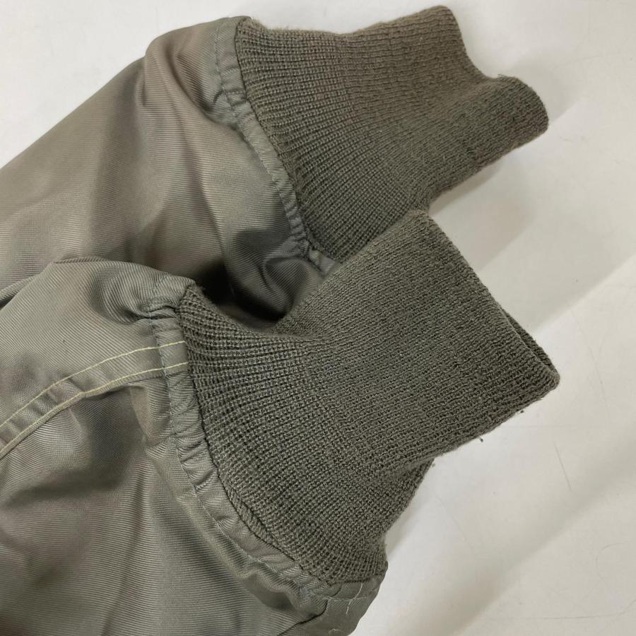 MILITARY ミリタリー カーキ 87年製 CWU45-P SCOVILLジップ パッチ付き