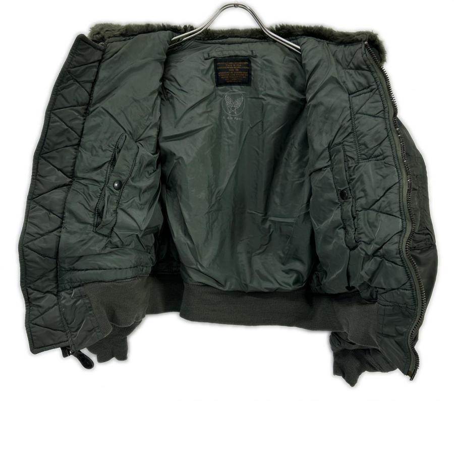 ALPHA INDUSTRIES アルファインダストリーズ カーキ B-15D 50s復刻 フライトジャケット 36 ALPHA INDUSTRIES アルファインダストリーズ カーキ B-15D 50s復刻