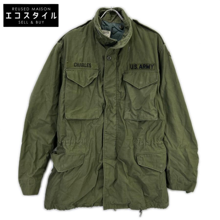 MILITARY ミリタリー カーキ 68年製 グレーライナー アルミジッパー 