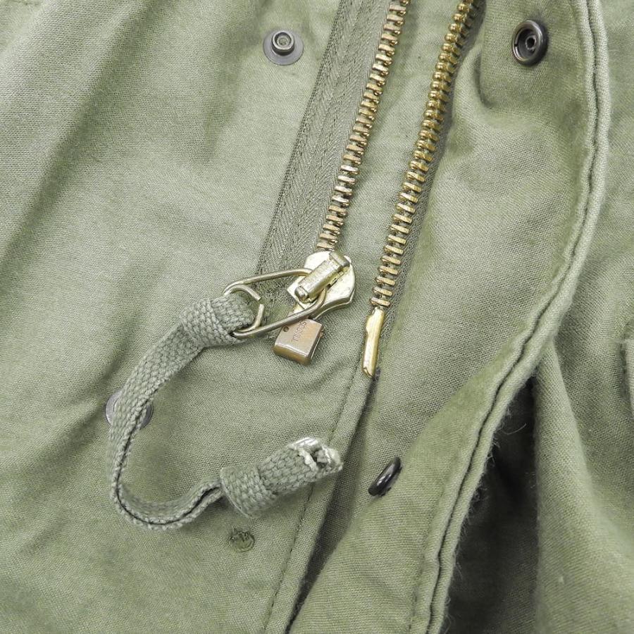 ALPHA INDUSTRIES アルファインダストリーズ M65 フィールド ジャケット フード付 メンズ カーキグリーン SMALL REGULAR USA製 SMALL REGULAR Alpha Industries（アルファ・インダストリーズ） M65 フィールド
