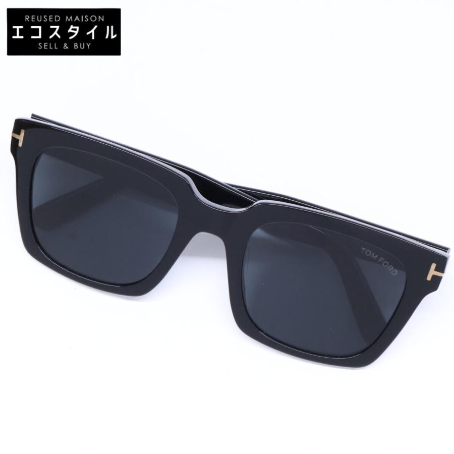 美品 TOM FORD トムフォード TF1162-K ECO 01A スクエアシェイプ 
