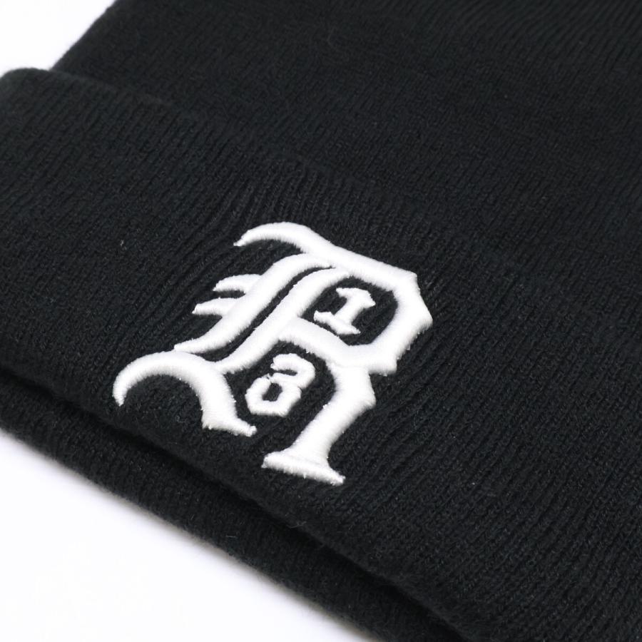 R13 アールサーティーン R13A5002-01 SKULLY HAT ロゴエンブロイダリー