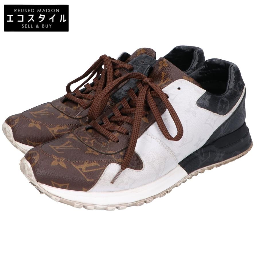 LOUIS VUITTON ルイヴィトン 18年製 ブラック×ホワイト モノグラム 