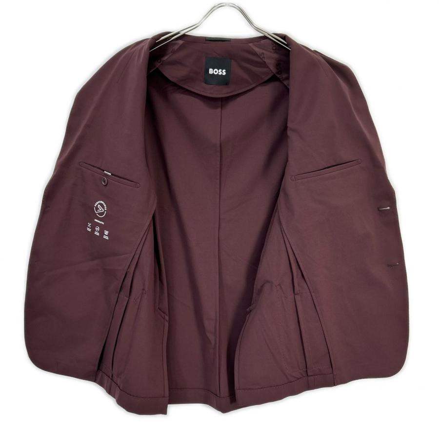 BOSS ナイロンジャケット セットアップ メンズS BOSS ボス ボルドー ナイロン Dressletic パフォーマンススリム