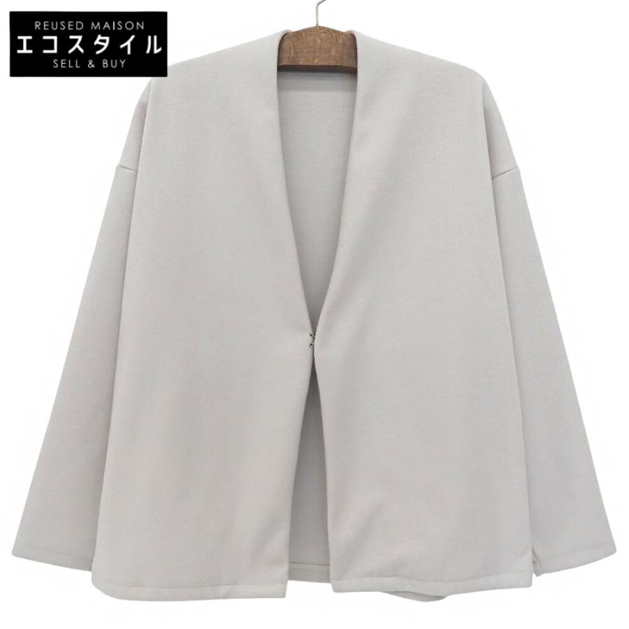 RESOUND CLOTHING リサウンドクロージング 美品 DJ NO COLLAR JK ジャケット メンズ オフホワイト 2 RC33-JK-006 2 RESOUND CLOTHING（リサウンドクロージング） 美品 DJ NO COLLAR JK