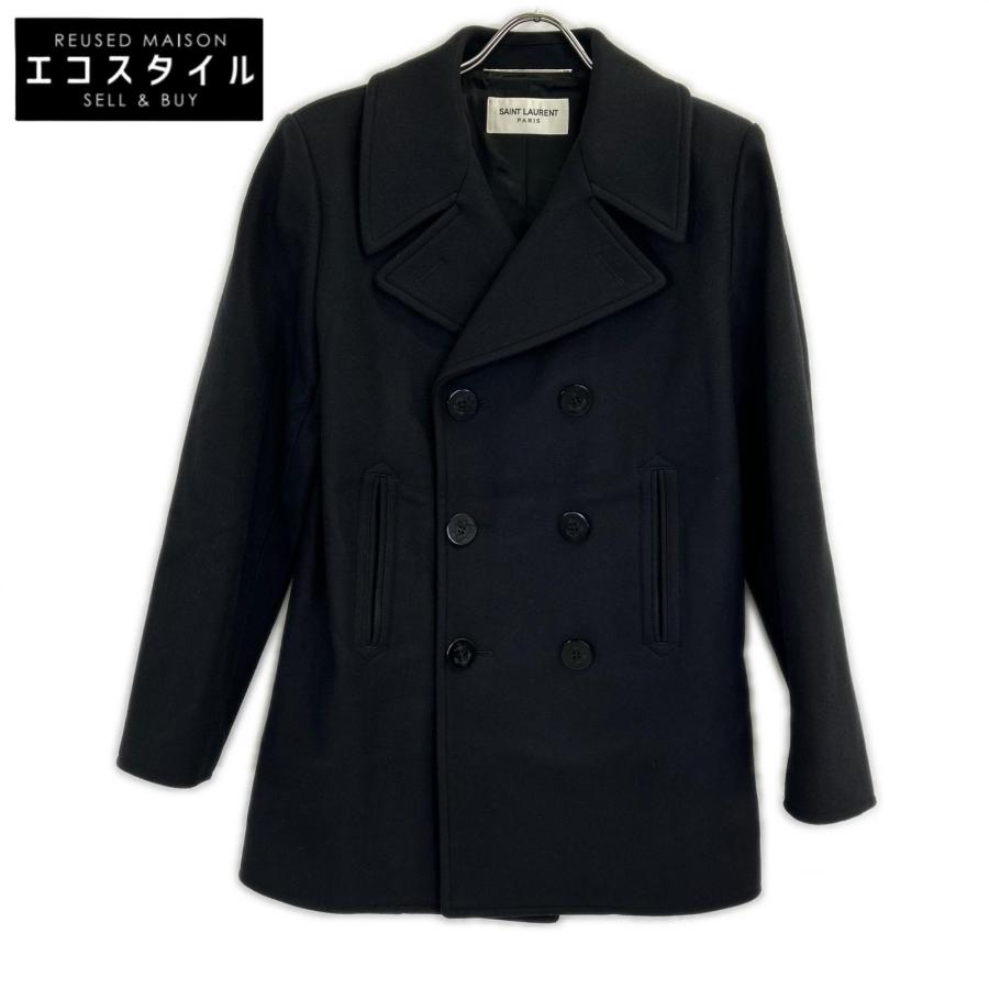 SAINT LAURENT PARIS サンローランパリ 18AW 【国内正規】343626 ウール ピー 46 国内正規/ SAINT LAURENT PARIS サンローランパリ 18AW 343626 ウール