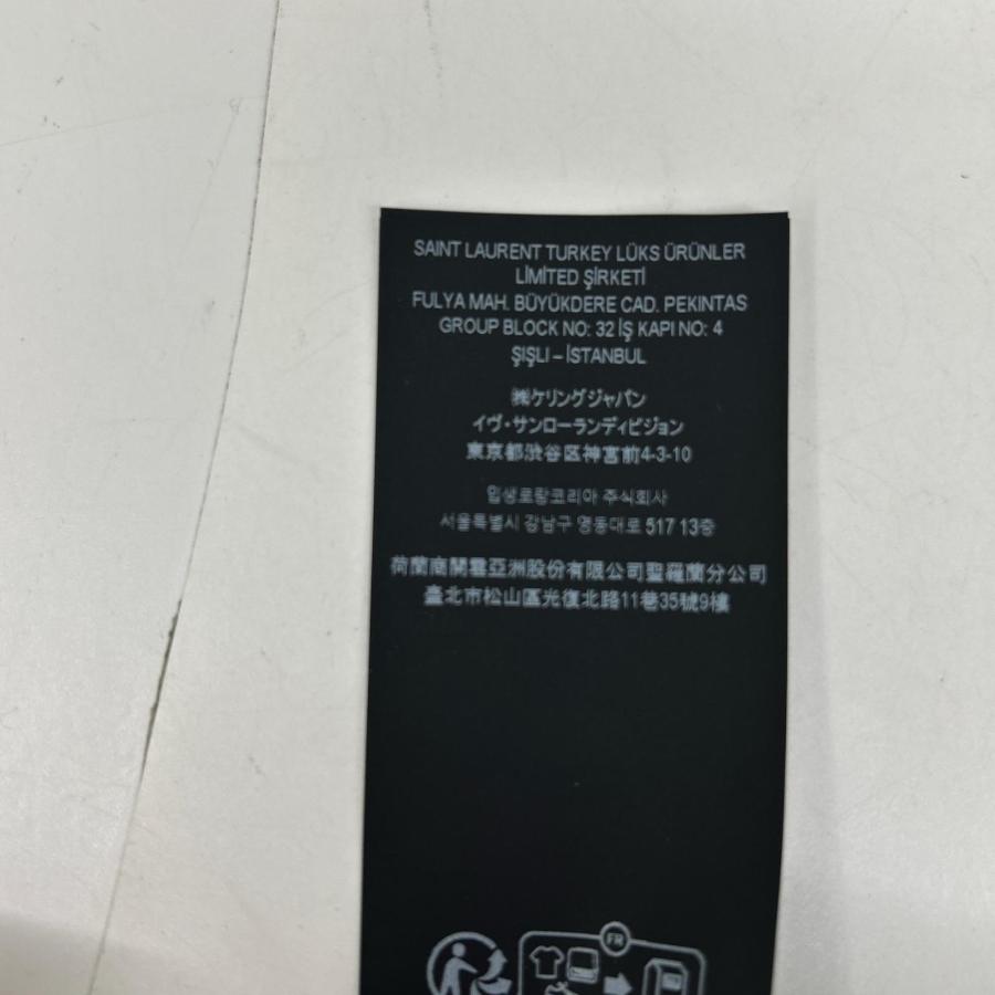 サンローランパリ 23年 786722 ウォッシュド ダメージ加工 デニム