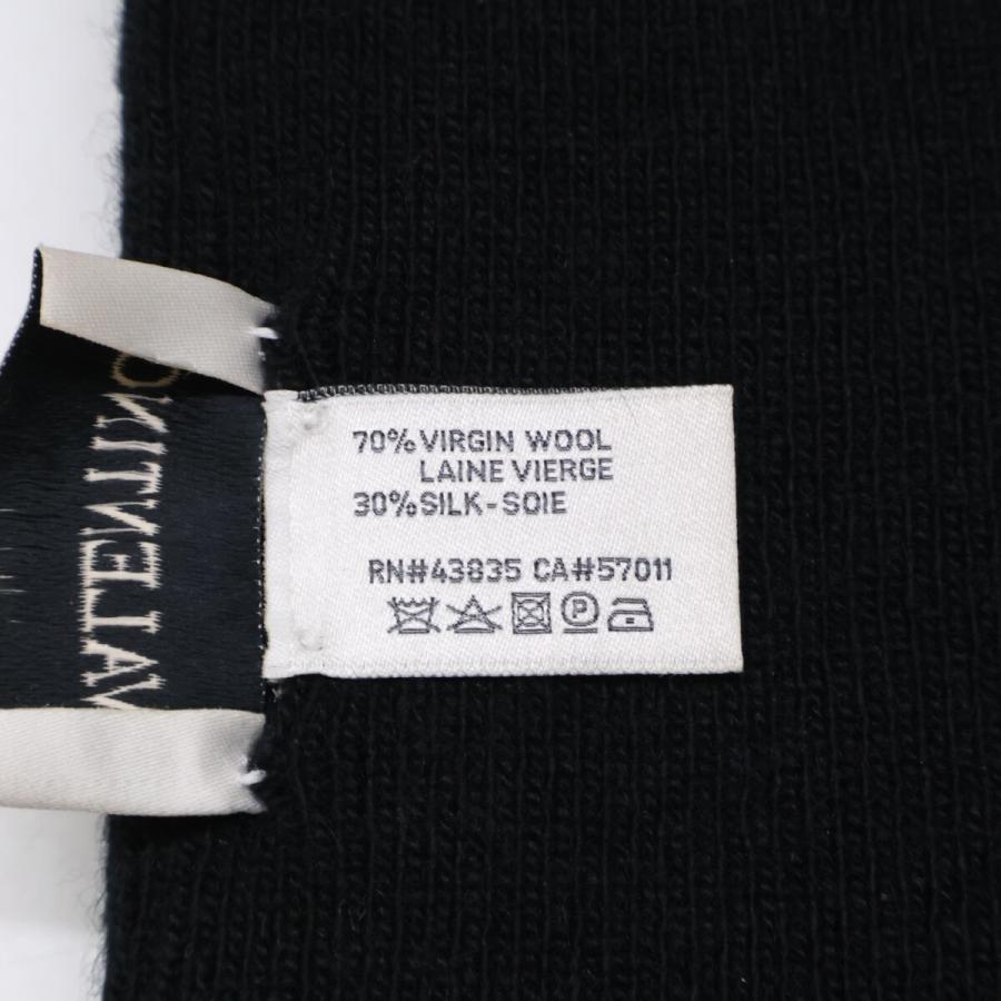 VALENTINO ヴァレンティノ VLTN ウール/シルク マフラー メンズ
