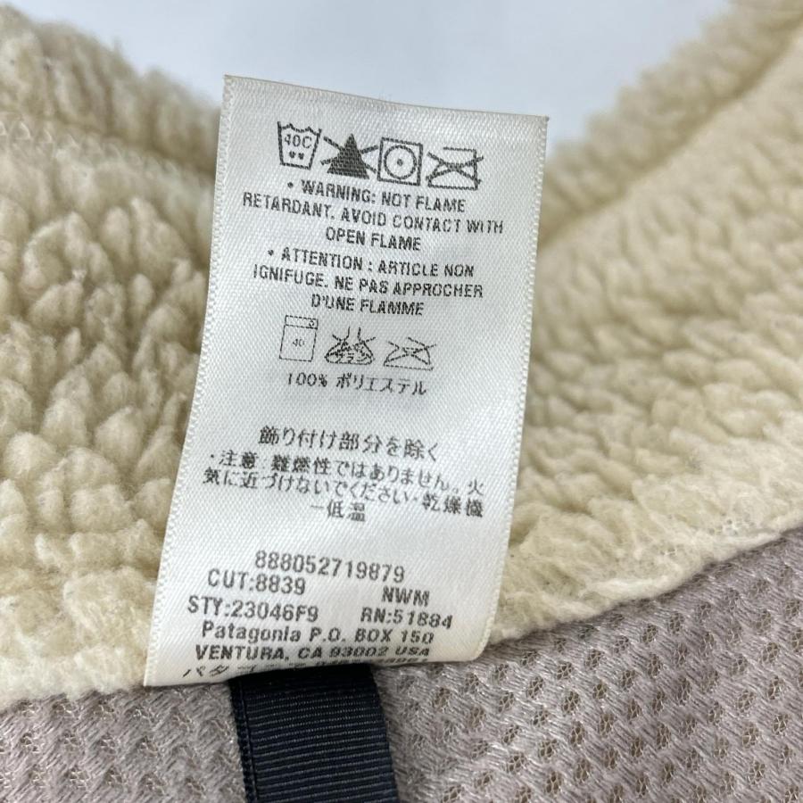 patagonia（パタゴニア） 23069F9 アイボリー×ブラウン クラシック