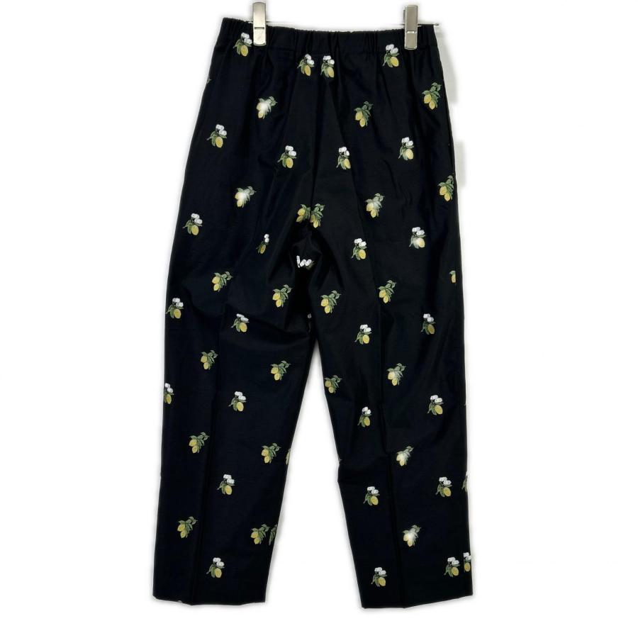 LOEFF ロエフ 8814-2-990191 ブラック ウール混 レモンジャガード