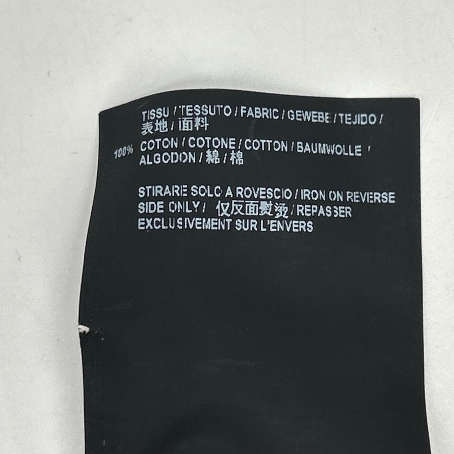 サンローランパリ 18SS 541888 YB2XS ブラック ロゴプリント クルー