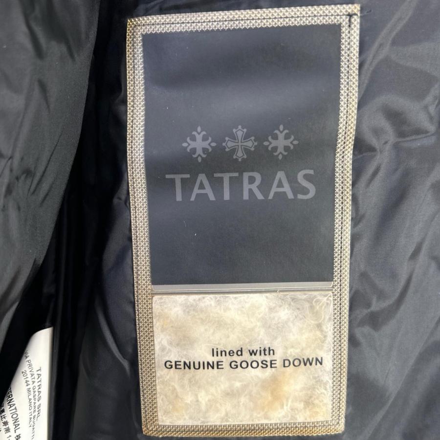 TATRAS タトラス MTAT21A4782-D MELKO ブラック フーデッドダウンベスト サイズ2 02 ベスト ナイロン メンズ 中古の画像