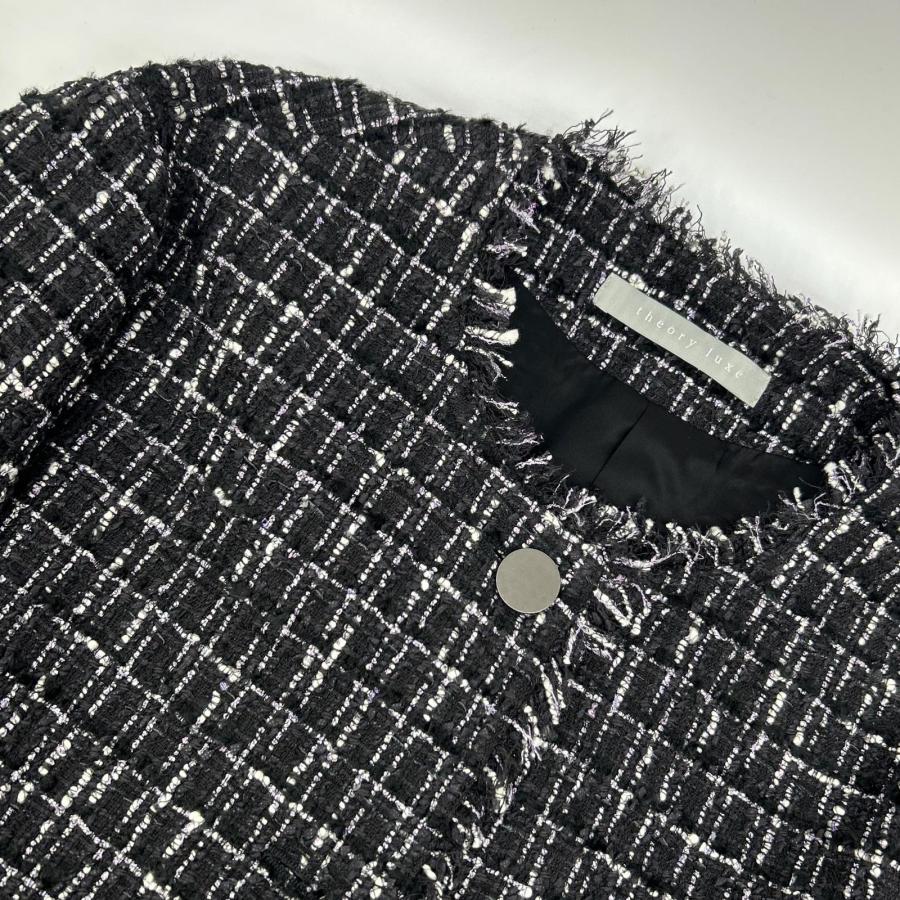 theory luxe セオリーリュクス 5104149 25SS ブラック Noma Tweed