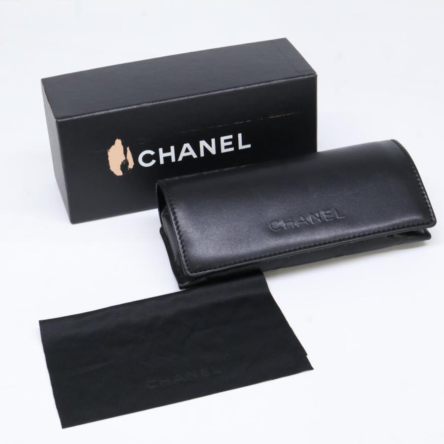 美品 CHANEL シャネル 5459-A c.714/S5 キャットアイ サングラス 54□16 140 レディースの画像