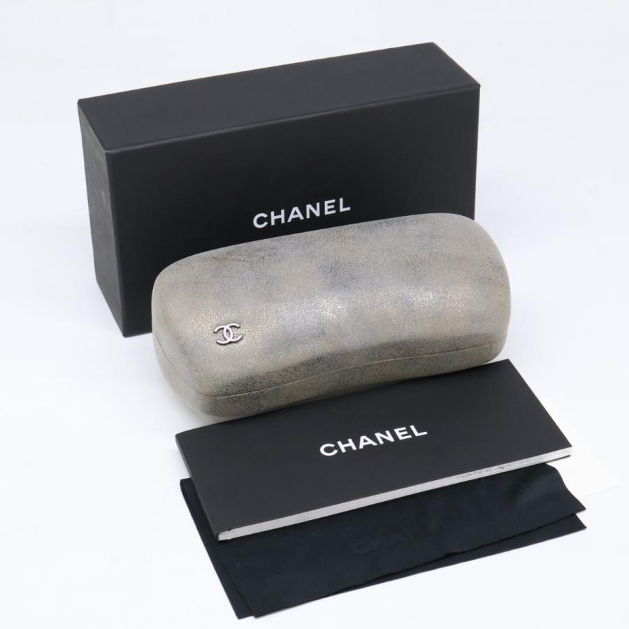 美品 CHANEL シャネル 5339-H-A c.501/S8 ココマーク イミテーションパール サングラス 55□18 140 レディースの画像