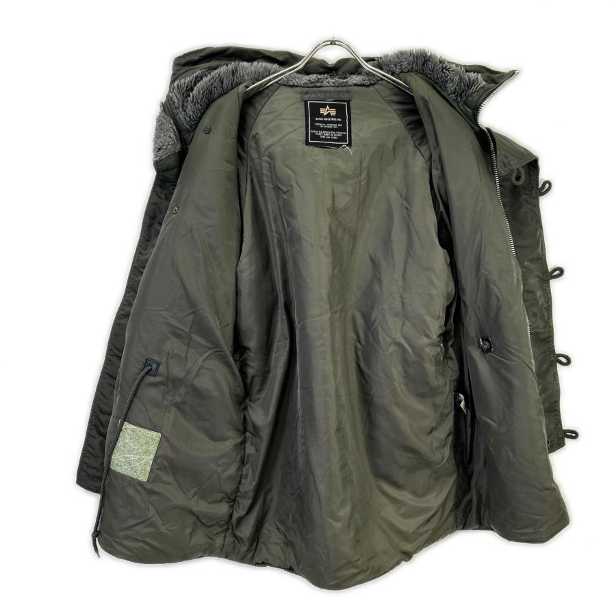 ALPHA INDUSTRIES アルファインダストリーズ 20024-76 カーキ N-3B フライトジャケット M ALPHA INDUSTRIES アルファインダストリーズ 20024-76 カーキ N-3B