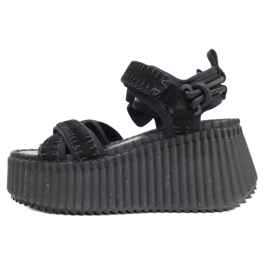 Chloe（クロエ） 美品 0124252 NAMA ウェッジ サンダル 38 レディース