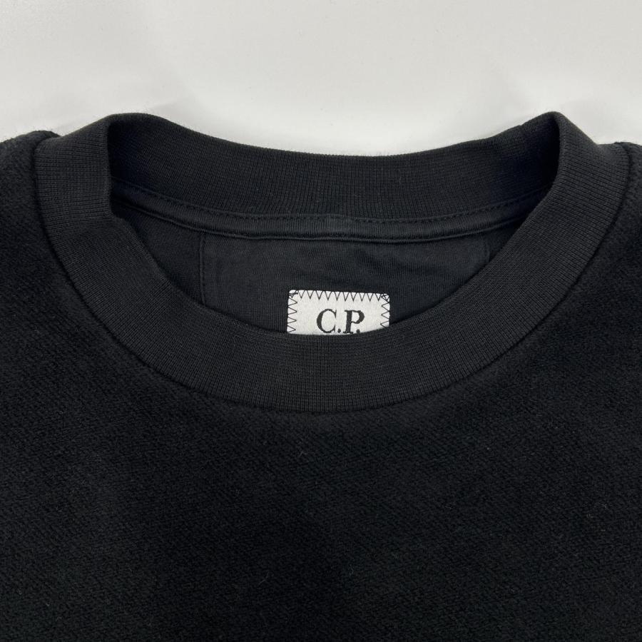 C.P. COMPANY（シーピーカンパニー） 19CMSS249A 25AW ブラック 裏起毛