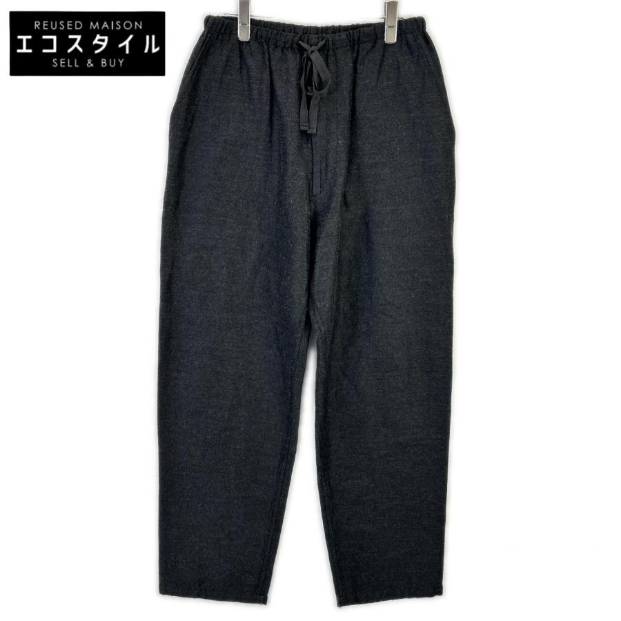 COMOLI コモリ 21AW U03-03002 グレー ウールシルク ドローストリング