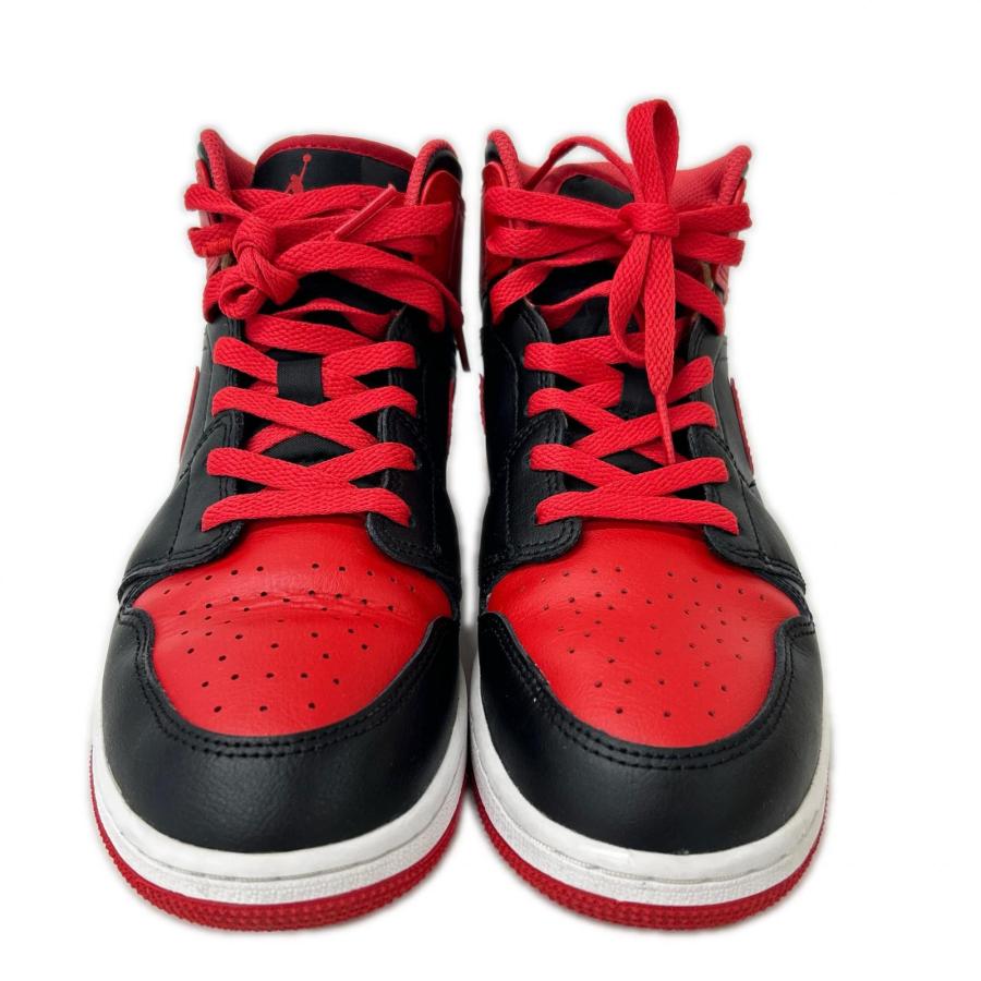 NIKE（ナイキ） 新品同様 DQ8423-060 AIR JORDAN 1 MID GS Bred Toe