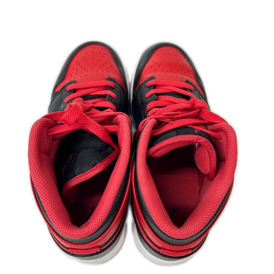 NIKE（ナイキ） 新品同様 DQ8423-060 AIR JORDAN 1 MID GS Bred Toe